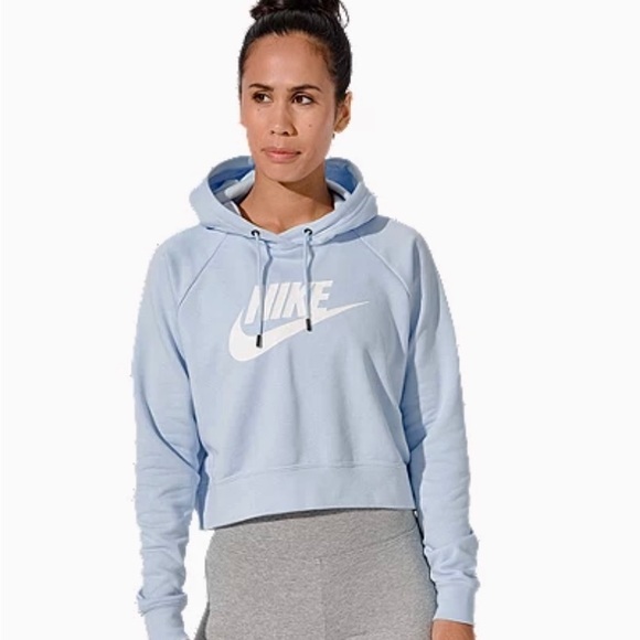 Cropped Nike Hoodie. Excellent condition. Worn once - Picture 2 of 3